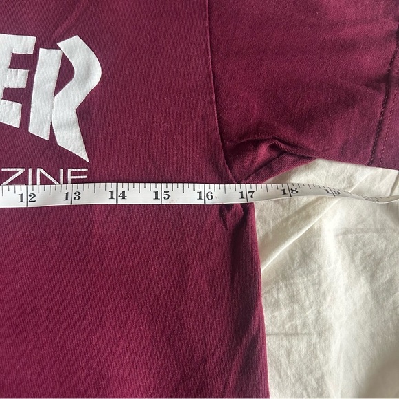 Thrasher Womens Small Maroon T-Shirt - Picture 3 of 6